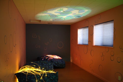 Pink room at the COVE