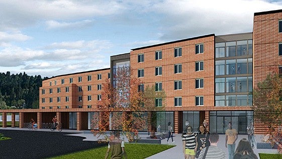 rendering of residential community