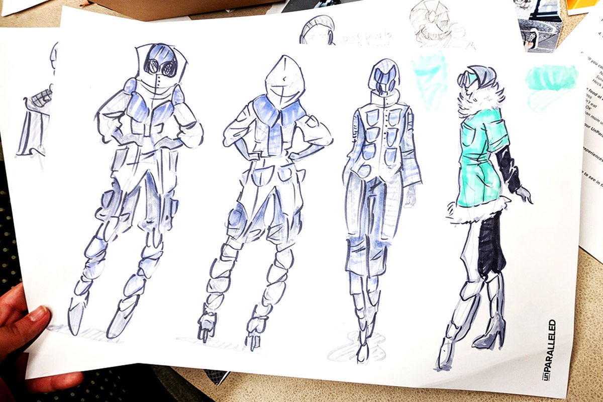 Apparel Design Sketch
